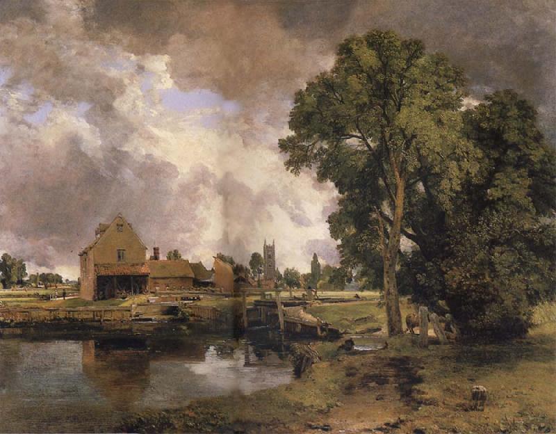 John Constable Dedham Mill China oil painting art